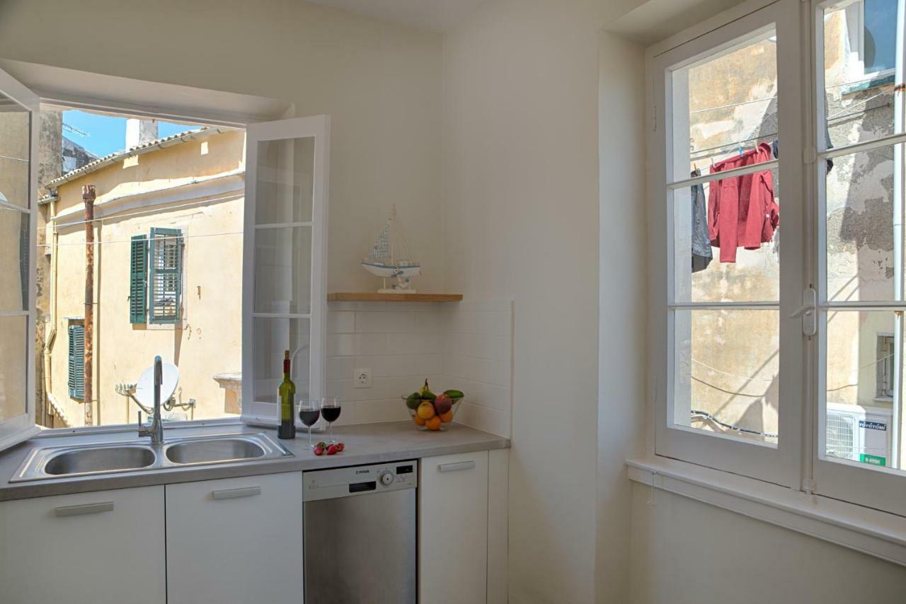 Serene Sea View Apartment In Corfu Old Town 外观 照片